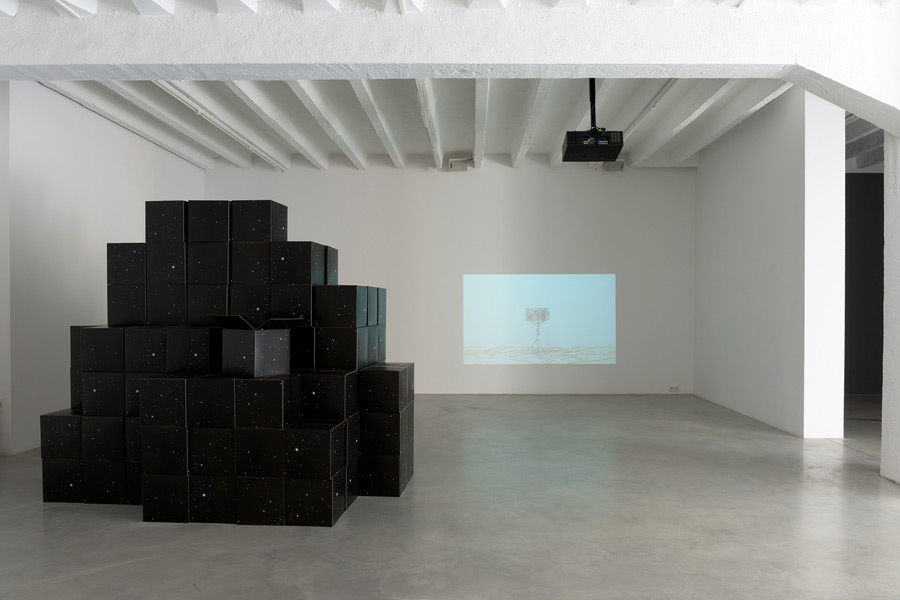 Alexander Gutke, exhibition view, Galerija Gregor Podnar, Berlin, 2012. Photo: Marcus Schneider