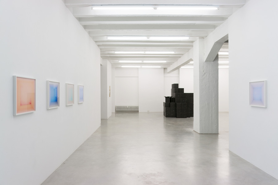Alexander Gutke, exhibition view, Galerija Gregor Podnar, Berlin, 2012. Photo: Marcus Schneider