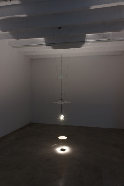 Attila Csörgő: Shapes in Transition, exhibition view, Galerija Gregor Podnar, Berlin, 2013. Photo: Marcus Schneider