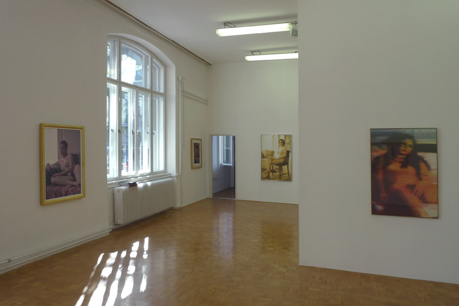 Bogoslav Kalaš: Nudes and Landscapes, exhibition view, Galerija Gregor Podnar, Ljubljana, 2009