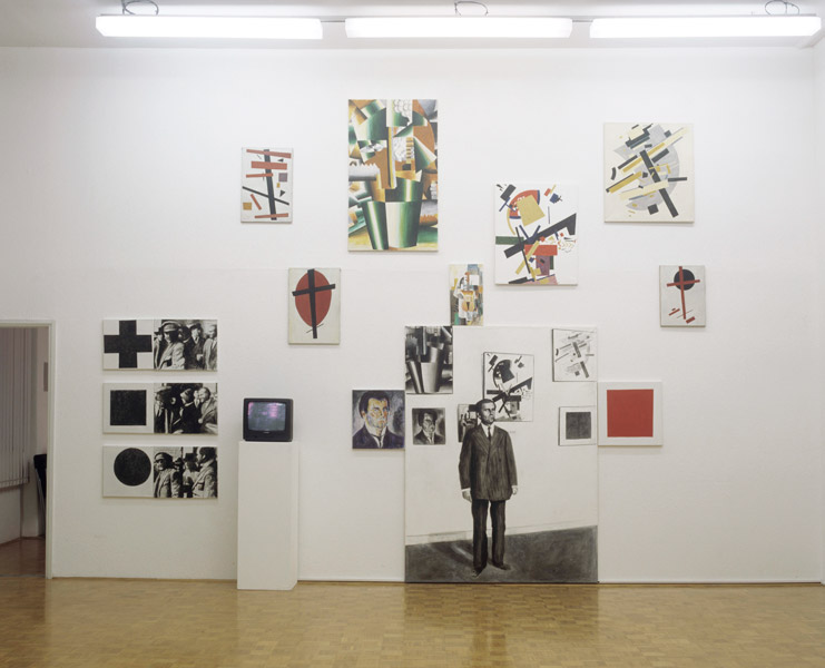 Kazimir Malevich: Autobiography, exhibition view, Galerija Gregor Podnar, Ljubljana, 2008