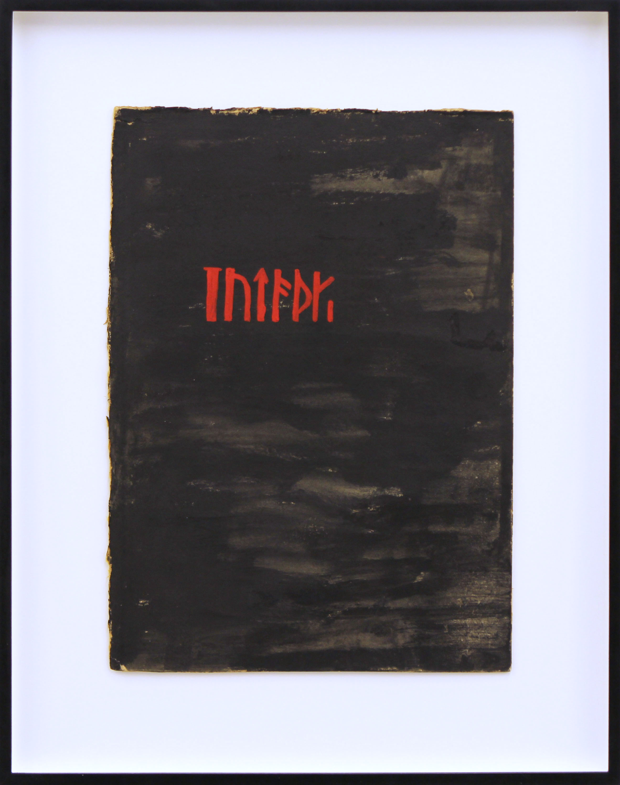 Runic alphabet mutabor, m6, 43.5 x 34 x 3 cm, 1957-1963
