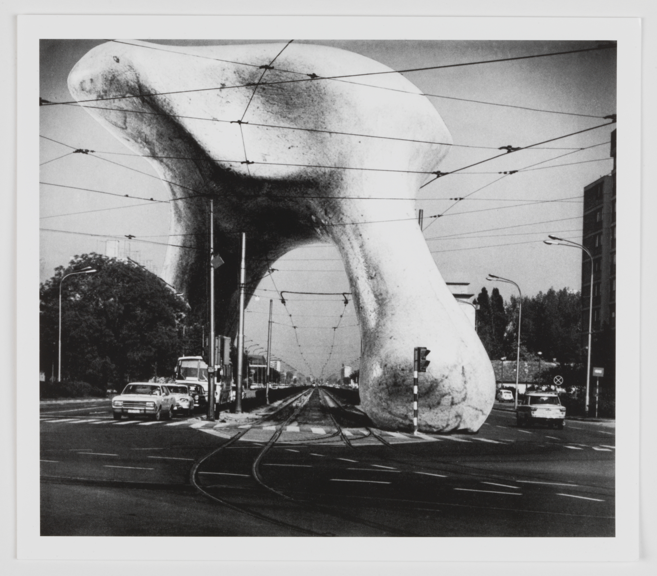 Call It as You Like, collage on b/w photograph, 26 x 22 cm, 1971