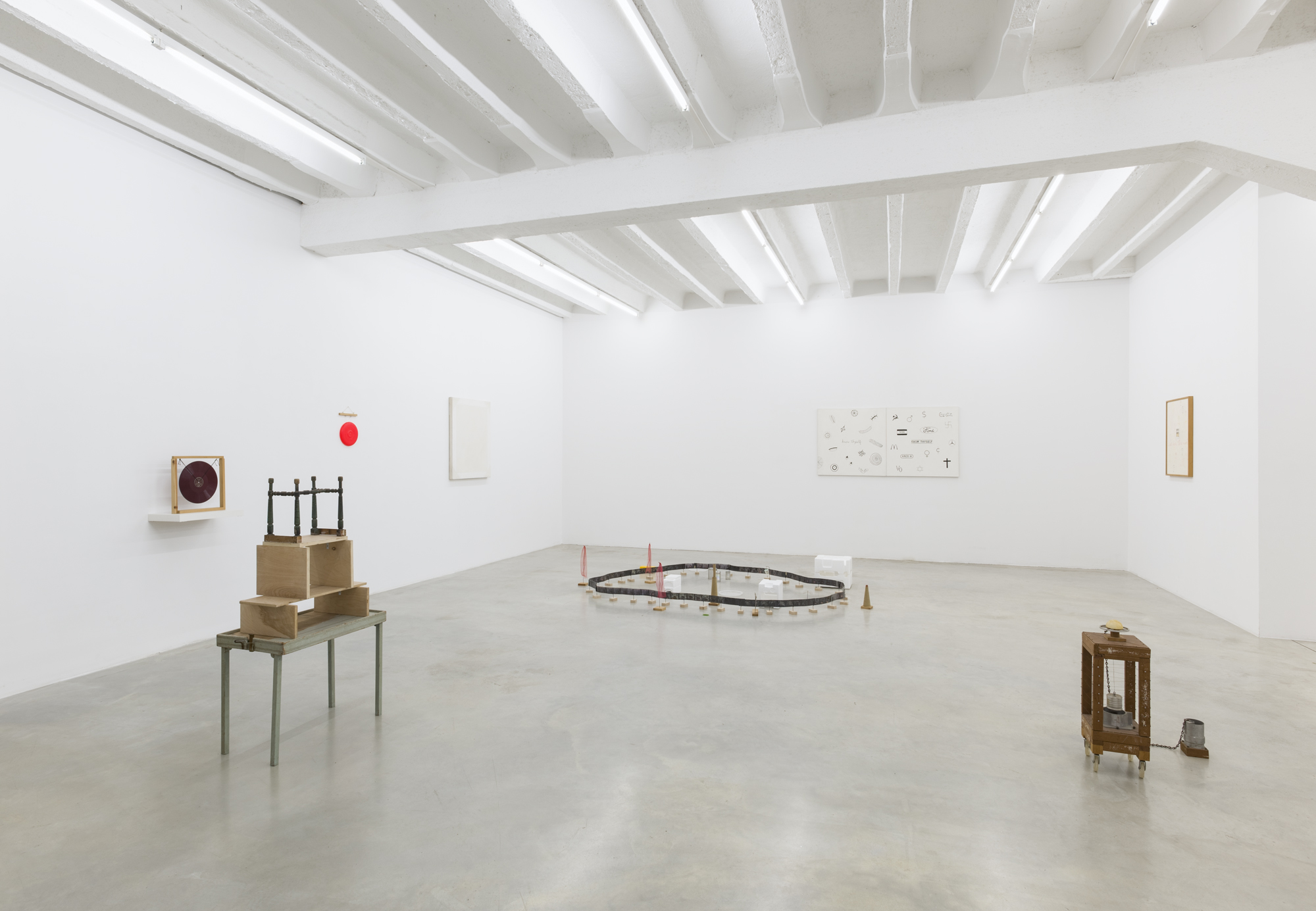 B. Wurtz, The First Twenty Years, exhibition view, Galerija Gregor Podnar, Berlin, 2018. Photo: Marcus Schneider