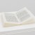 Trascrizioni, For all, Indian ink on parchment like paper, 100 pages, 18 x 10 cm each, bound in form of book, with case, 1976 thumbnail