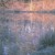 Pond by the woods, aerography on canvas, 80 x 120 cm, 2004 thumbnail