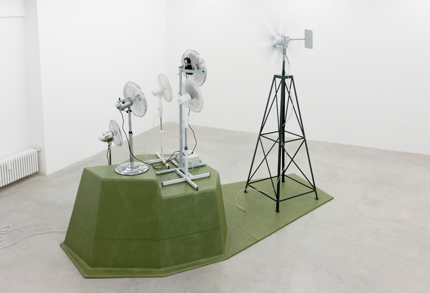 Vadim Fishkin, Don Quixote Pact, 2012. Exhibition view, Galerija Gregor Podnar, Berlin, 2012. Photo: Marcus Schneider