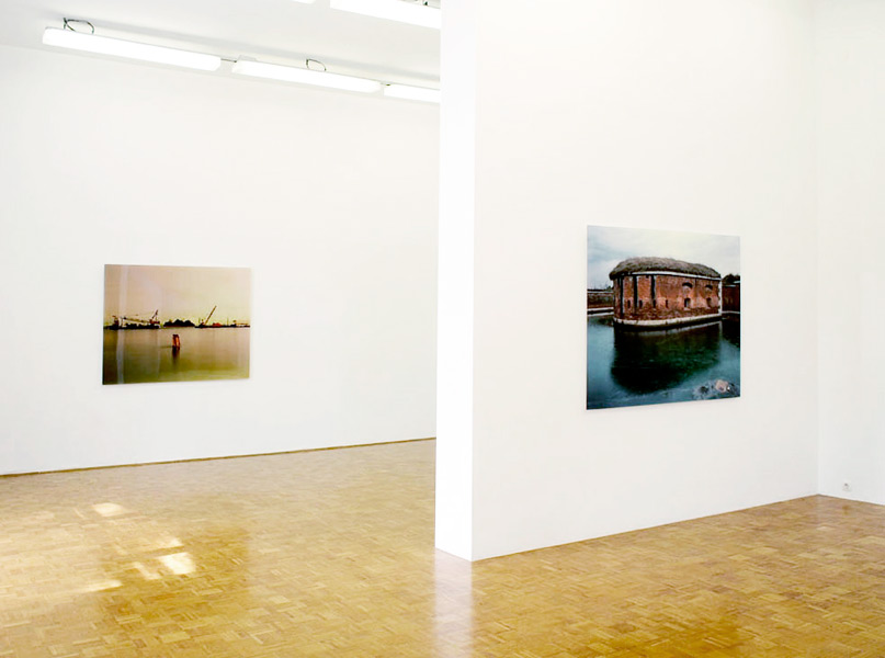Primož Bizjak, Difesa di Venezia, exhibition view, Galerija Gregor Podnar, Ljubljana, 2012. Photo: Matija Pavlovec