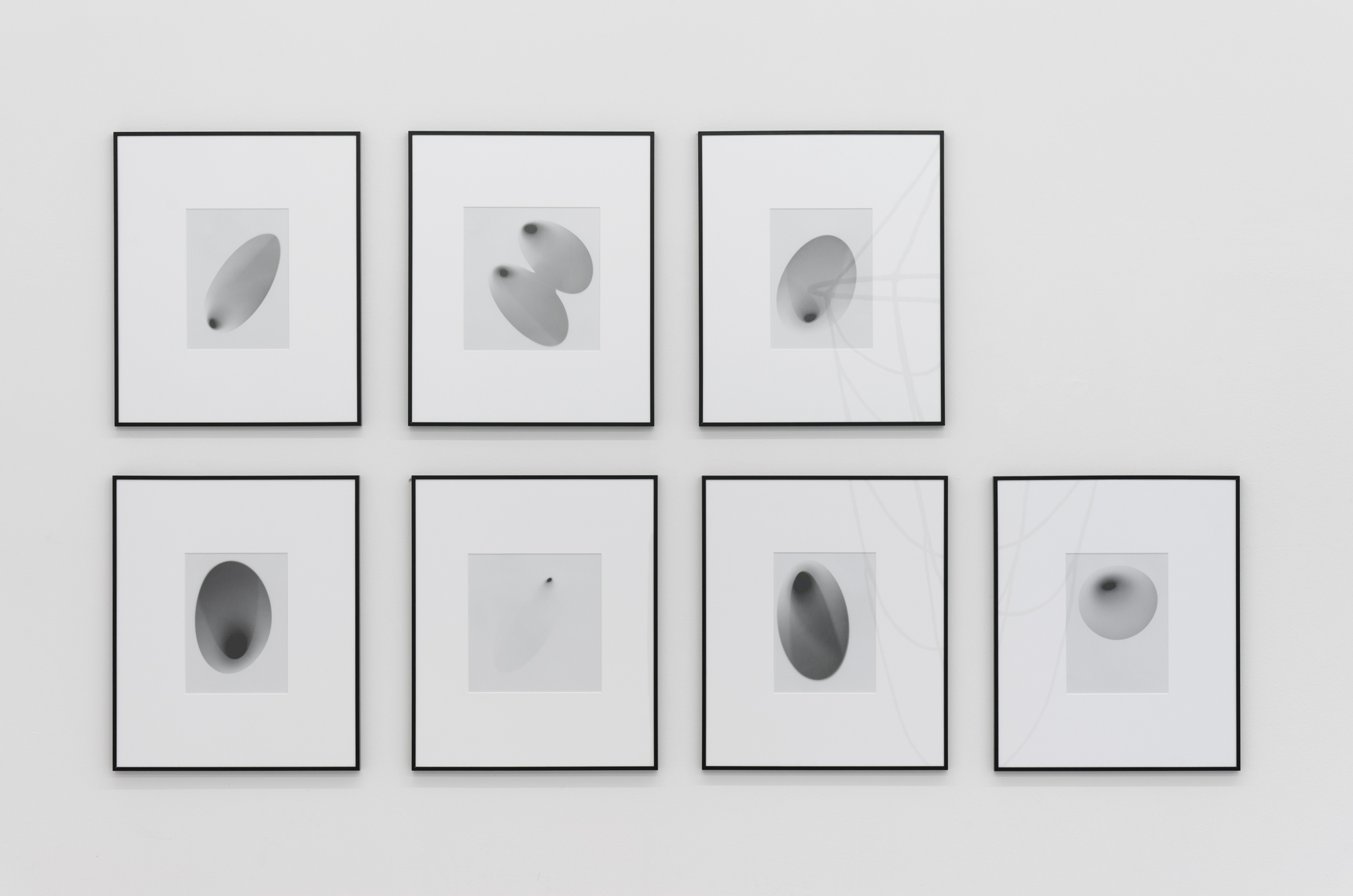 -lewk (Negative), 2013; set of seven Inkjet-Prints, 50 x 60 cm each (framed)