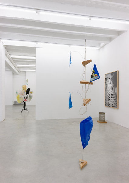 B. Wurtz, exhibition view, Galerija Gregor Podnar, Berlin, 2013. Photo: Marcus Schneider