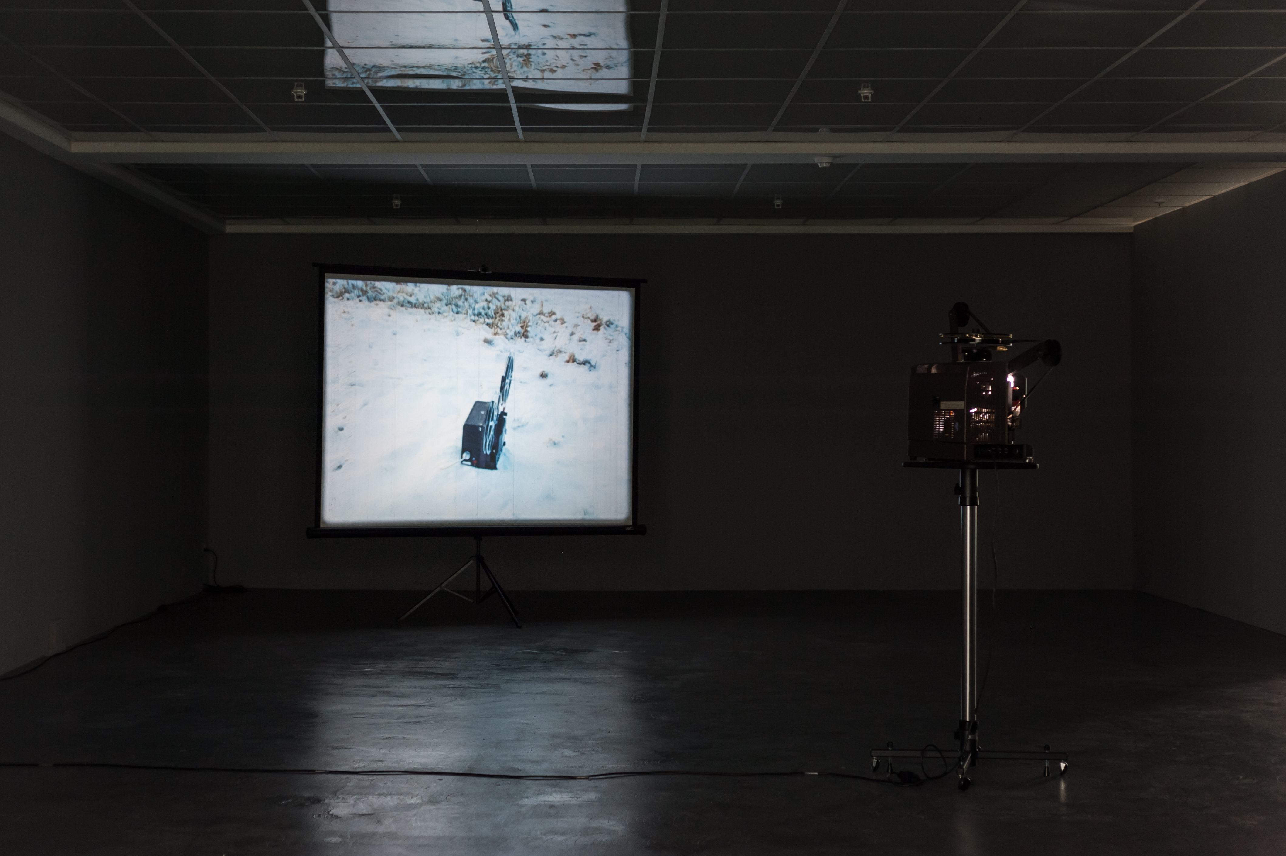 Exhibition view at Kunsthaus Baselland, photo: Emile Ouroumow, 2015