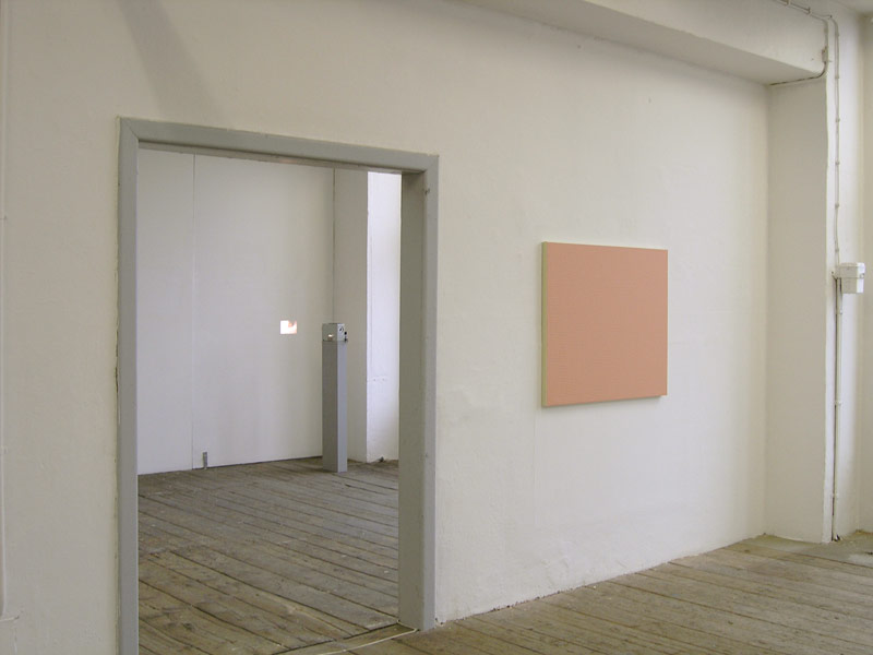 Nika Špan: The Big Sleep, exhibition view, Galerija Gregor Podnar, Kranj, 2005