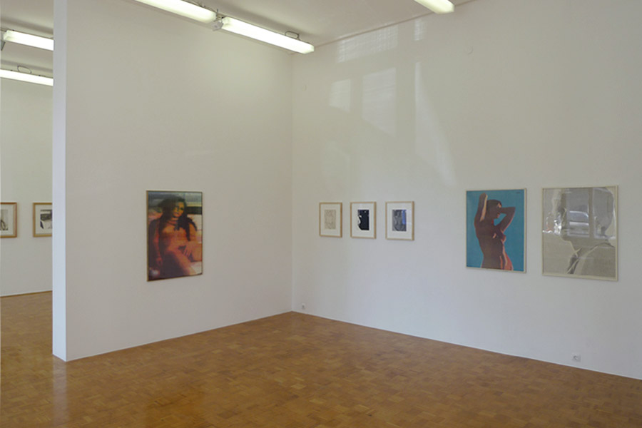 Bogoslav Kalaš: Nudes and Landscapes, exhibition view, Galerija Gregor Podnar, Ljubljana, 2009