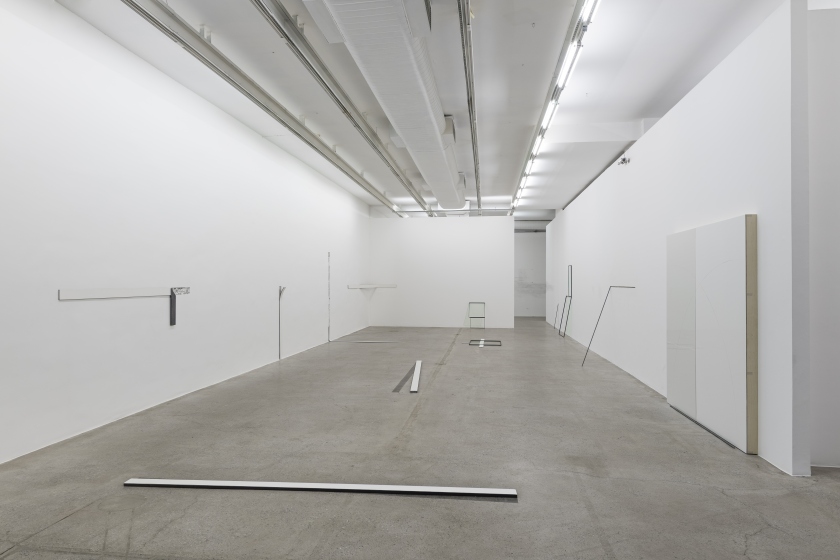 Planta/Corte, exhibition view, Galeria Luisa Strina, 2015