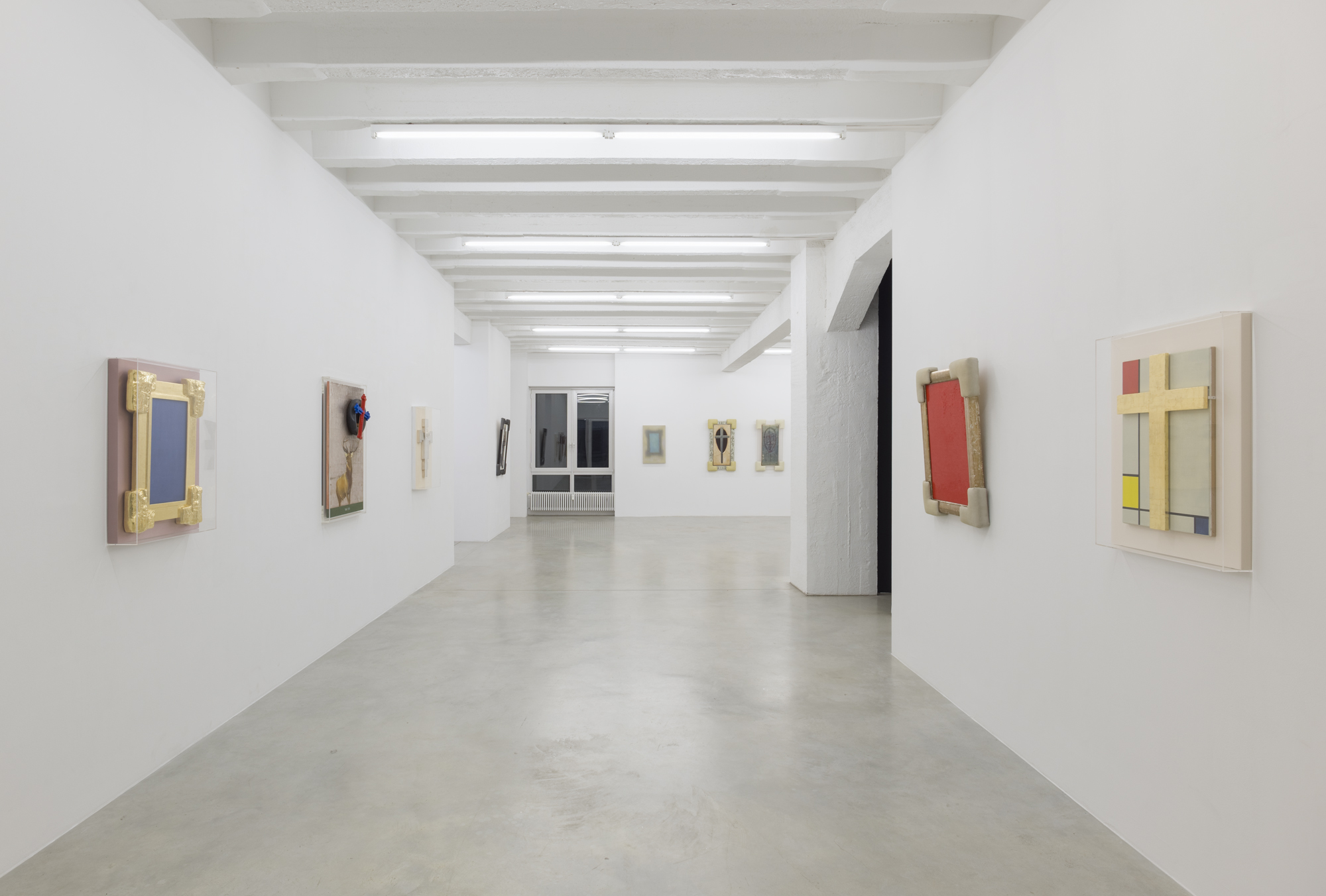 IRWIN, 1983-2016, exhibition view, Galerija Gregor Podnar, Berlin 2016. Photo: Marcus Schneider